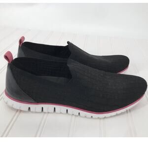 Cole Haan ZeroGrand Stitchlite Slip On Sneakers Womens 9.5 Black